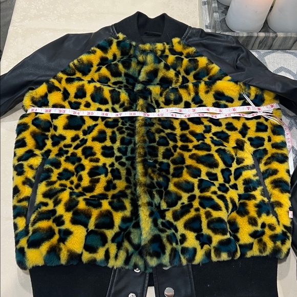 MOTHER Letterman leopard bomber jacket - Picture 11 of 13